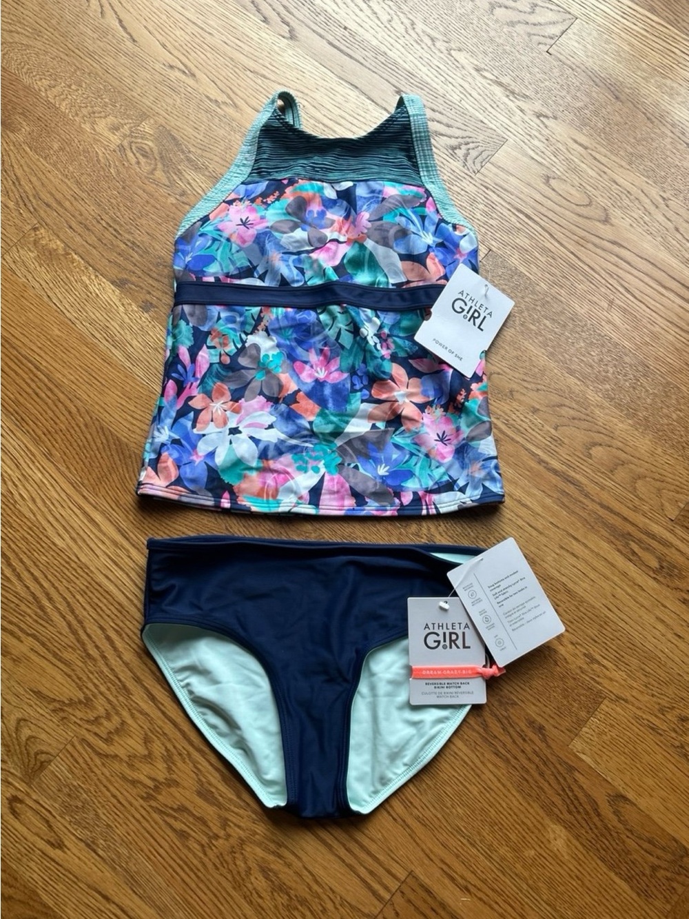 Athleta girl swim, nwt size 14